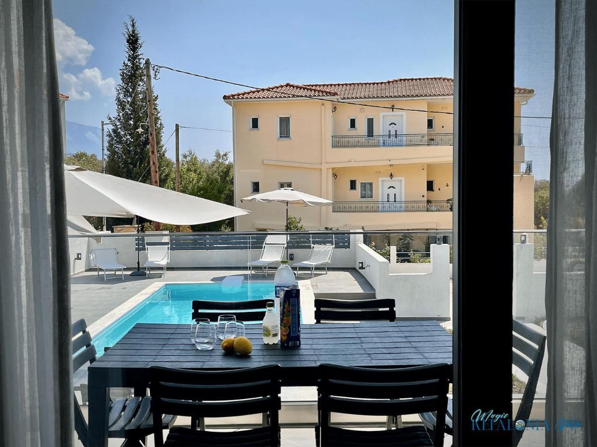 Magic Kefalonia Villa Spartià Eksteriør billede